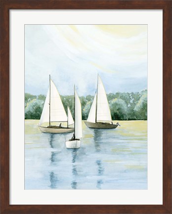 Framed Afternoon Sail II Print