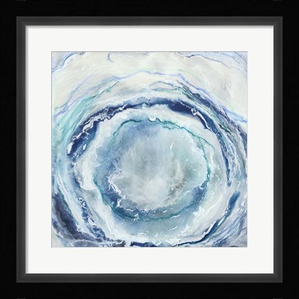 Framed Ocean Eye I Print