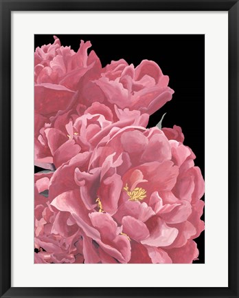 Framed Peonies of My Heart I Print