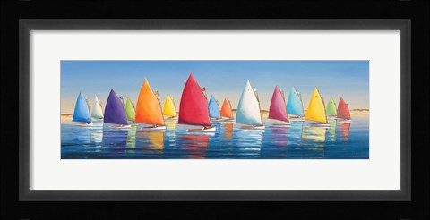 Framed Flying Colors Print