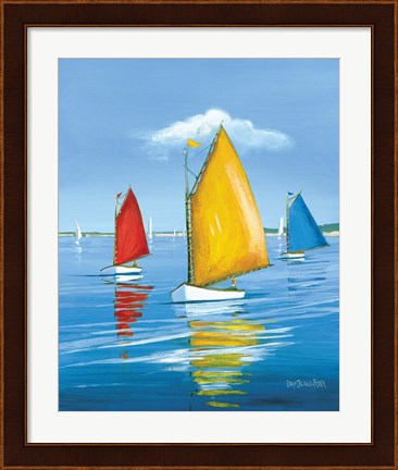 Framed Newport Regatta Print