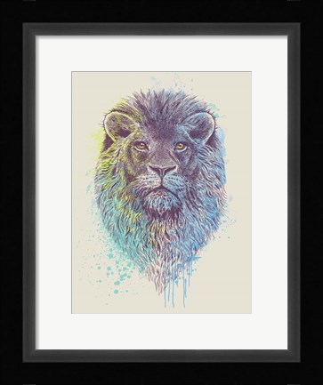 Framed Lion King Print