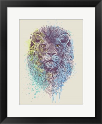 Framed Lion King Print