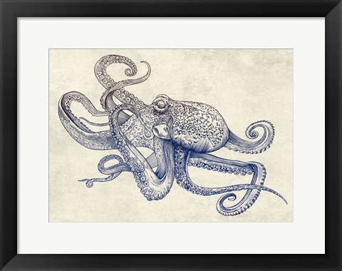 Framed Octoflow Print