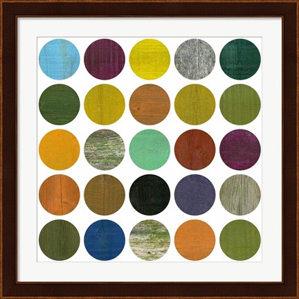 Framed Rustic Rounds 4.0 Print