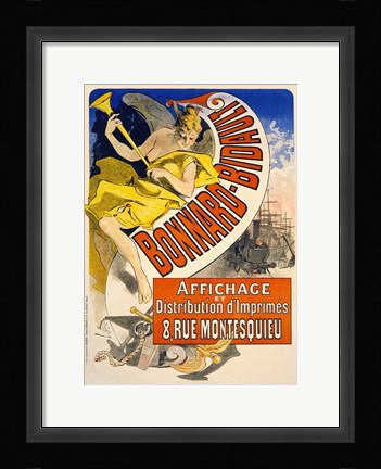 Framed Bonnard Bidault Print