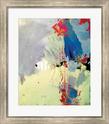 Framed Colors Dance from the Dark Print