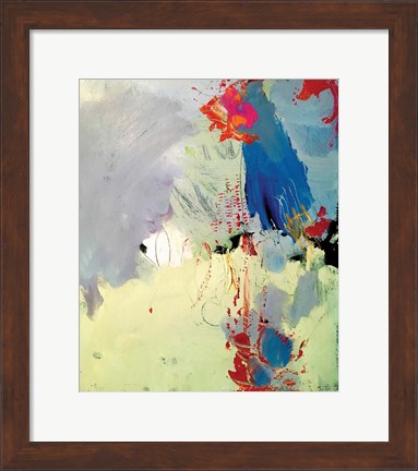 Framed Colors Dance from the Dark Print