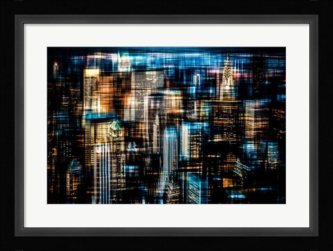Framed Downtown I Print