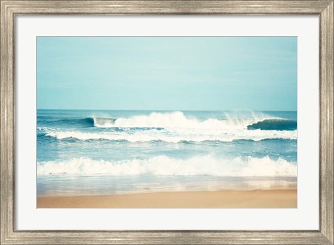 Framed Salty Sea Air Print