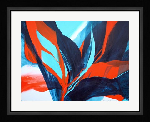 Framed Bird of Paradise Print