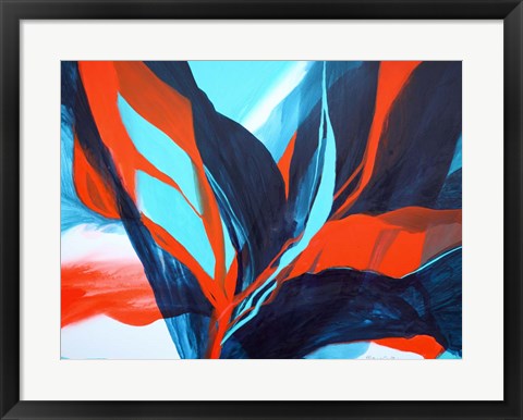 Framed Bird of Paradise Print