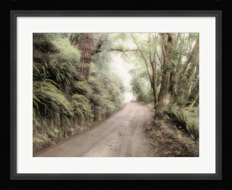 Framed Lost Coast Road Print