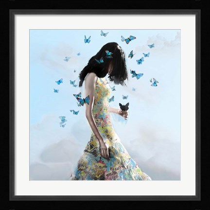 Framed Don't Forget Me Print