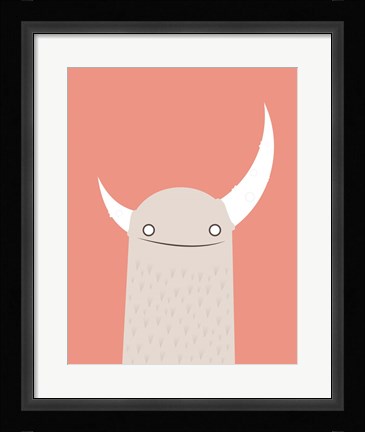 Framed Moonster Print