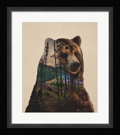 Framed Bear Lake Print