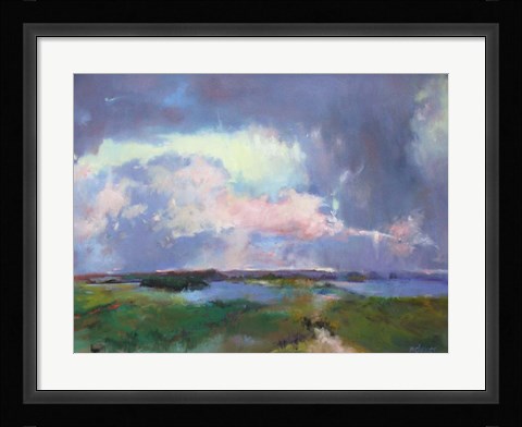 Framed Converging Storms Print