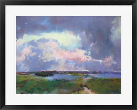 Framed Converging Storms Print