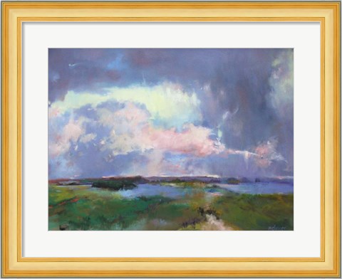 Framed Converging Storms Print