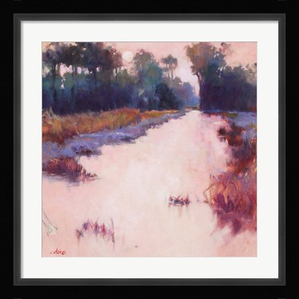 Framed Coral Dawn Print