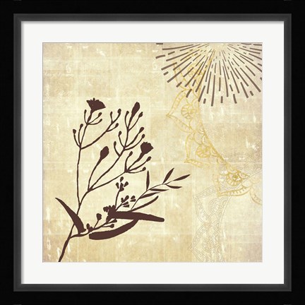 Framed Henna Highlights 1 Print