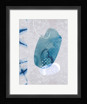 Framed Indigo Haze No. 2 Print