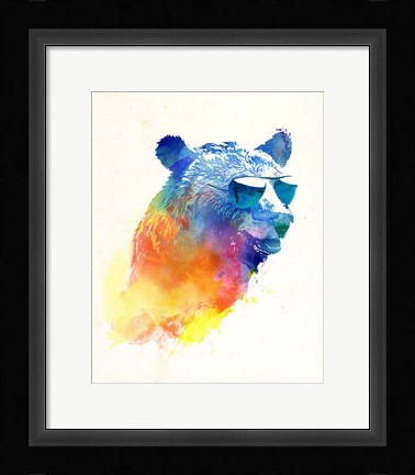 Framed Sunny Bear Print