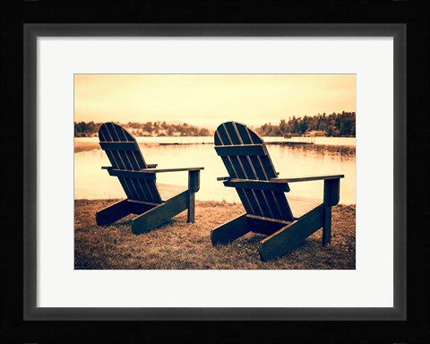 Framed At the Lakes Print