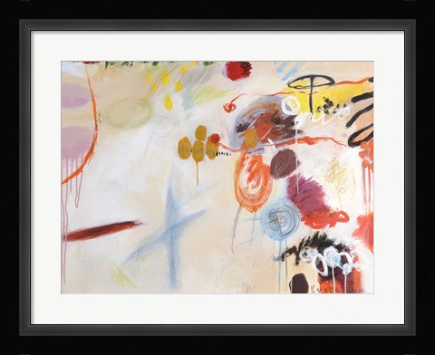 Framed Catching Bubbles Print