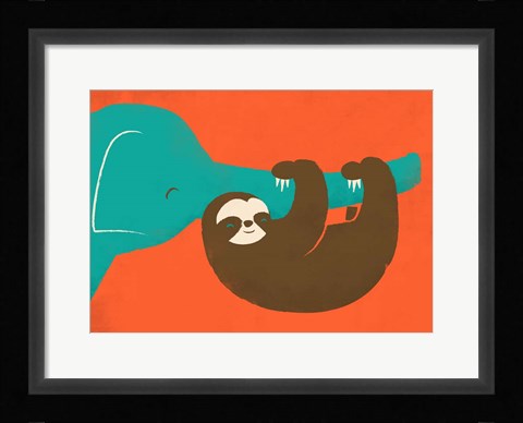 Framed Let's Hang Print