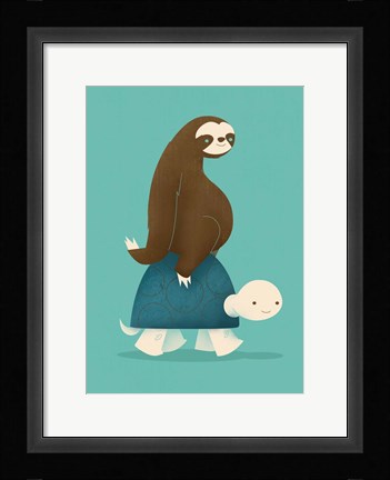 Framed Slow Ride Print