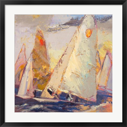 Framed Caramel Wind Print