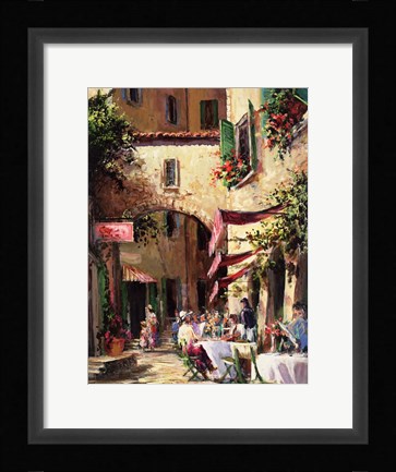 Framed Piazza Print