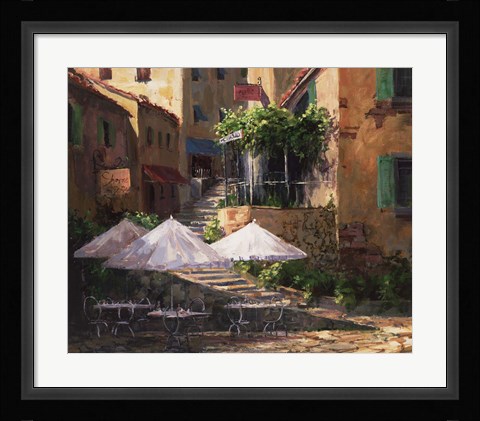Framed Villa Garzon Print