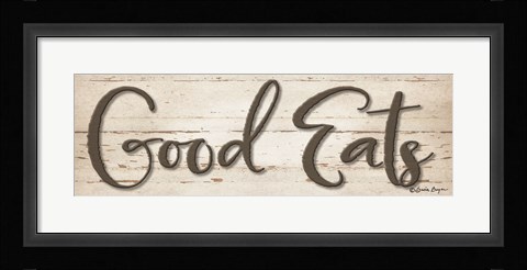 Framed Good Eats Print