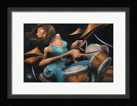 Framed Lola Beats Print