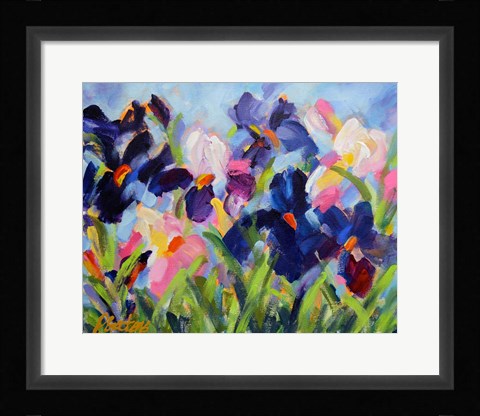 Framed Iris Show Print