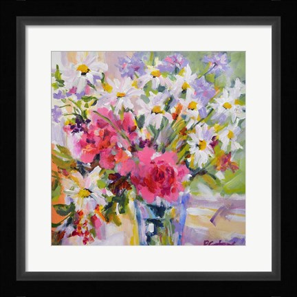 Framed Wake Up Easy Print