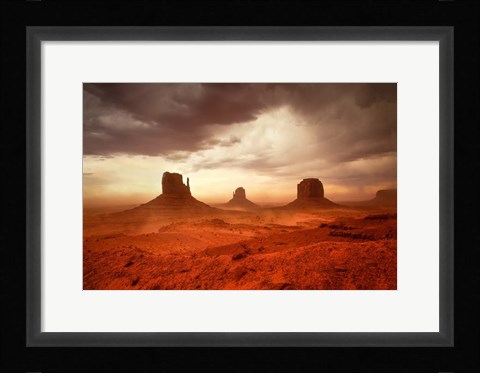 Framed Monsoon Sandstorm Print