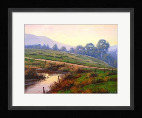 Framed Afternoon Glow Print