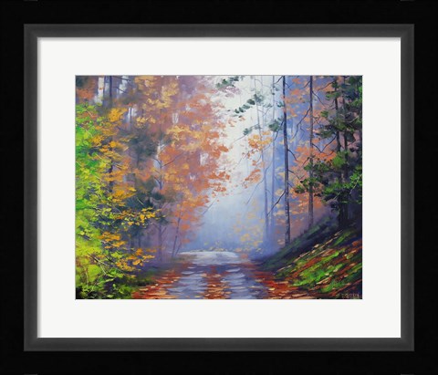 Framed Autumn Forest Print