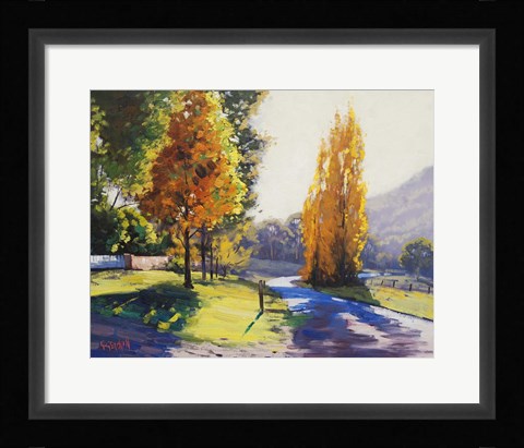 Framed Autumn Light Print