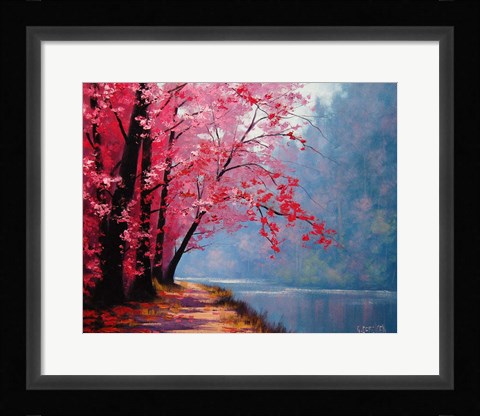 Framed River Bend Print