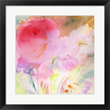 Framed Pink Whisper Print