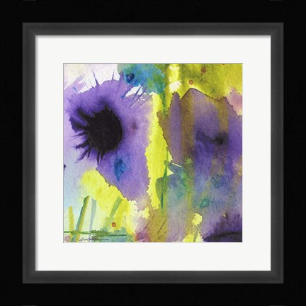 Framed Purple Essence Print