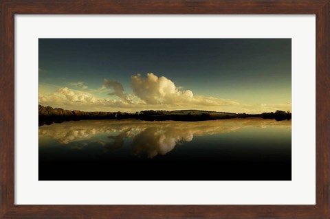 Framed Cloud Reflection Print