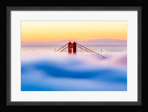 Framed Across the Bay Print