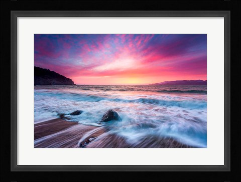 Framed Distant Glow Print