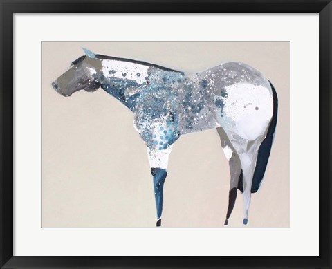 Framed Horse No. 34 Print