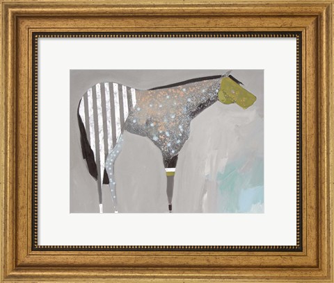Framed Horse No. 63 Print